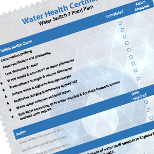 Water Health Certificate